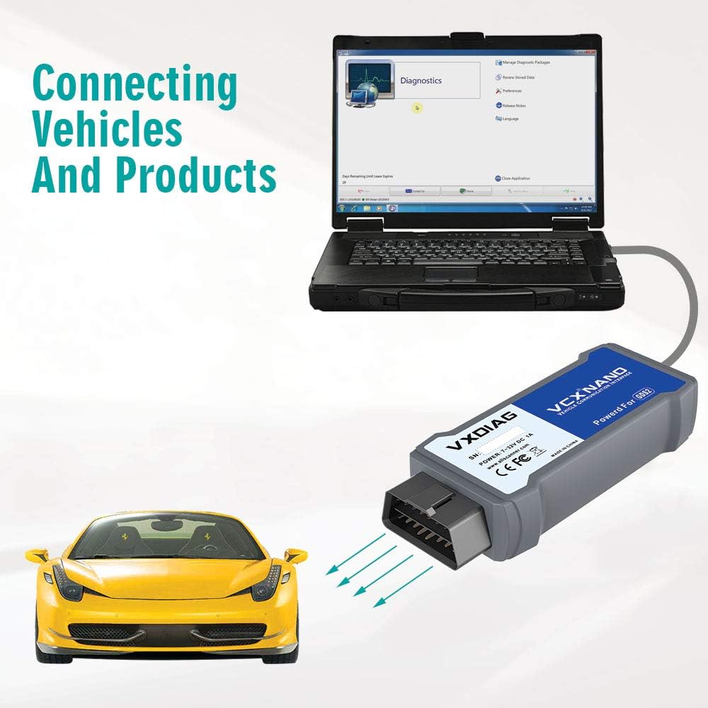 VCX Nano Multiple GDS2 and TIS2WEB Diagnostic Programming System T1504