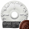 Hand-Painted Antique Copper Ceiling Medallion A6496