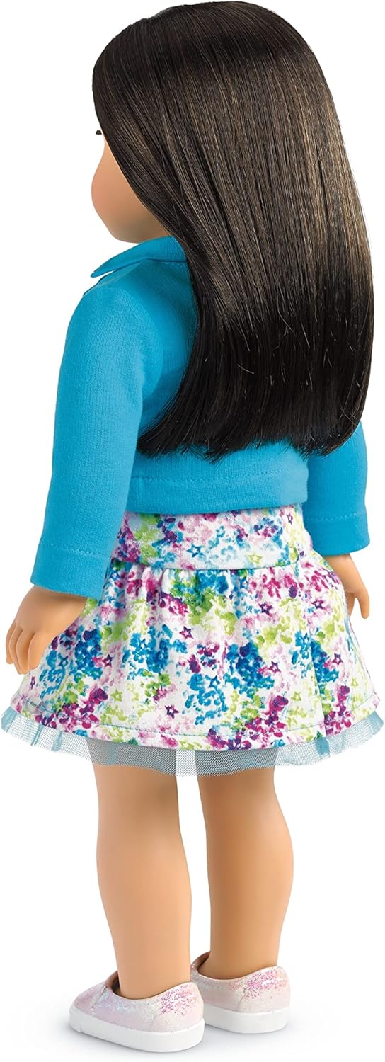 18-inch Doll with Brown Eyes and Black Hair K512840