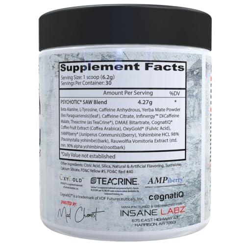 30 Srvgs Fruit Punch Pre Workout Powder N698