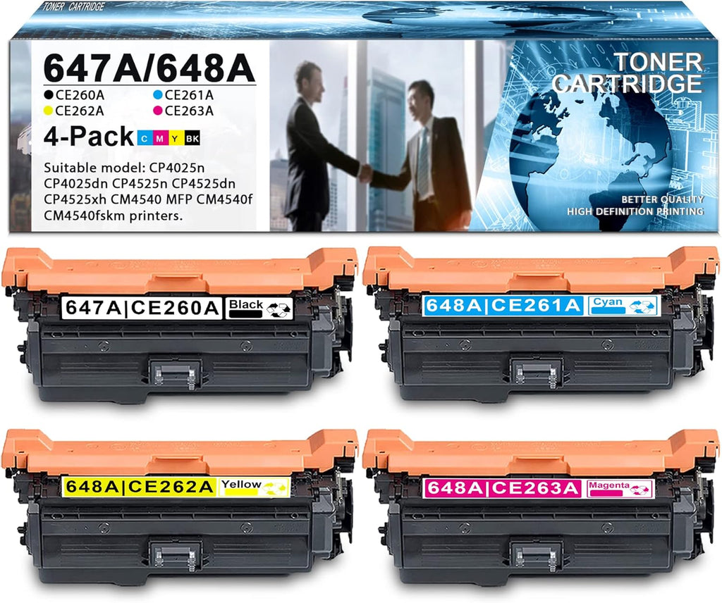 4 Pack Compatible Remanufactured Toner Cartridge Replacement C271