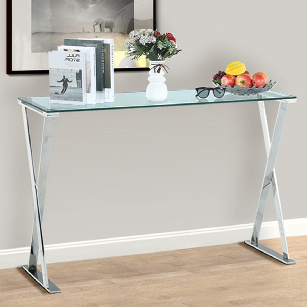 Modern Narrow Glass Console Table G548857