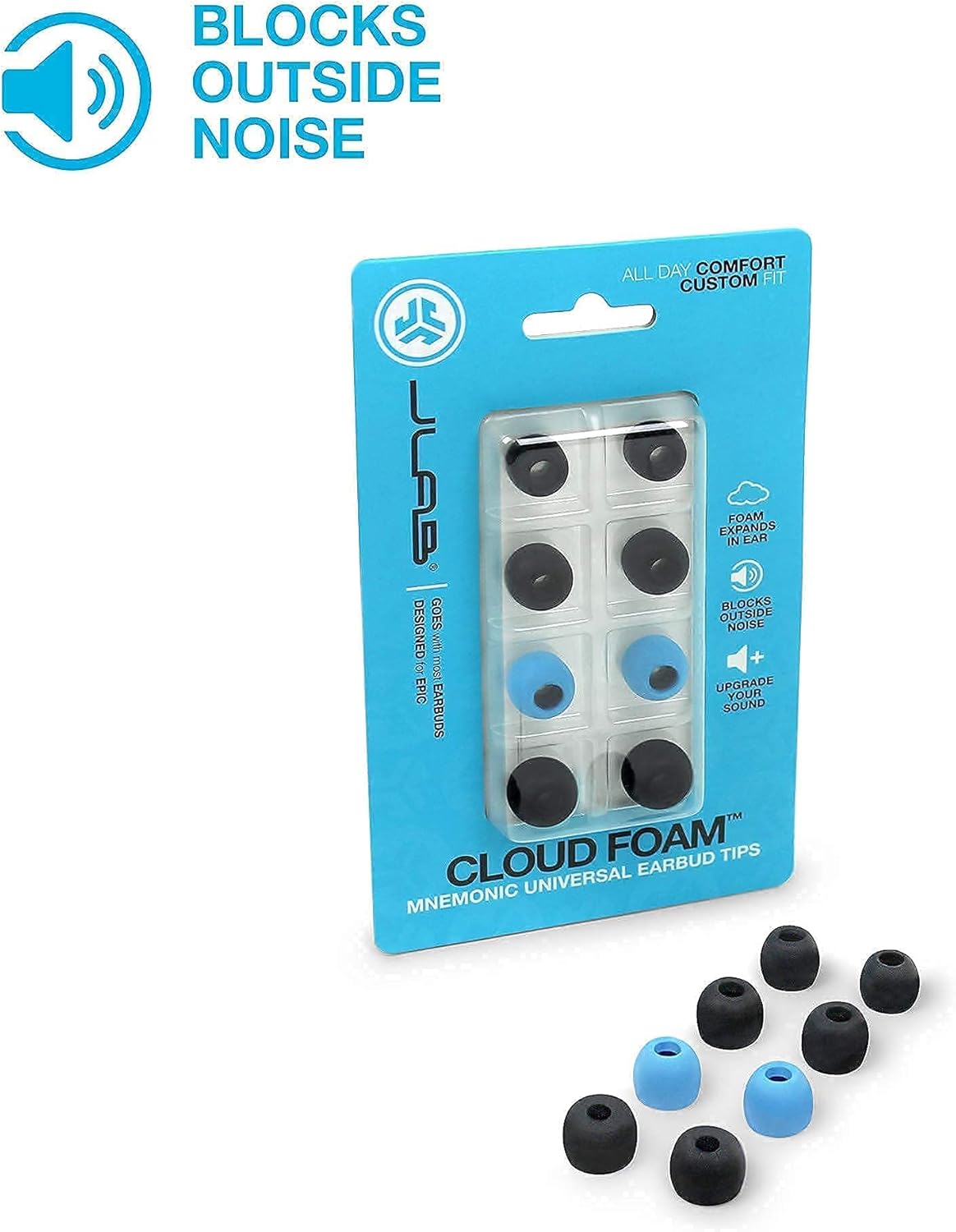 Navy True Wireless Bluetooth Earbuds with Charging Case V5808