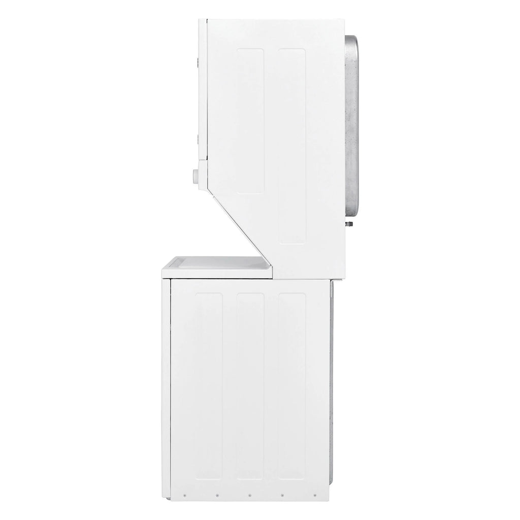 White Electric 4.5 Cu. Ft. Washer and 5.5 Cu. Ft. Dryer Laundry Centre U45126