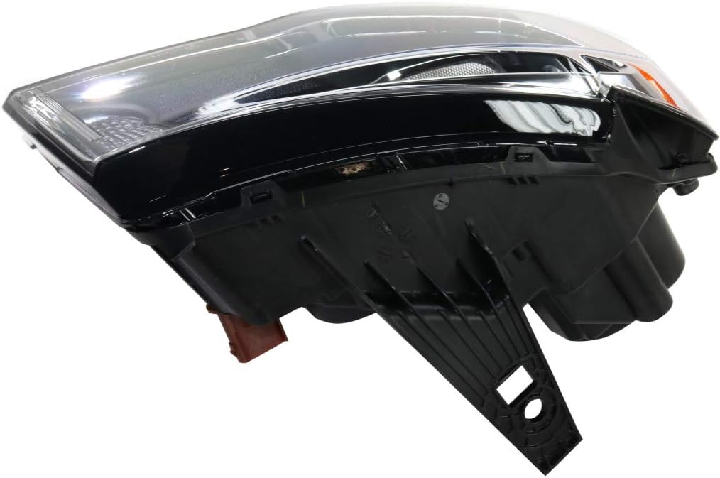 Jeep Grand Cherokee Passenger Side Chrome Halogen Headlight Assembly N3730
