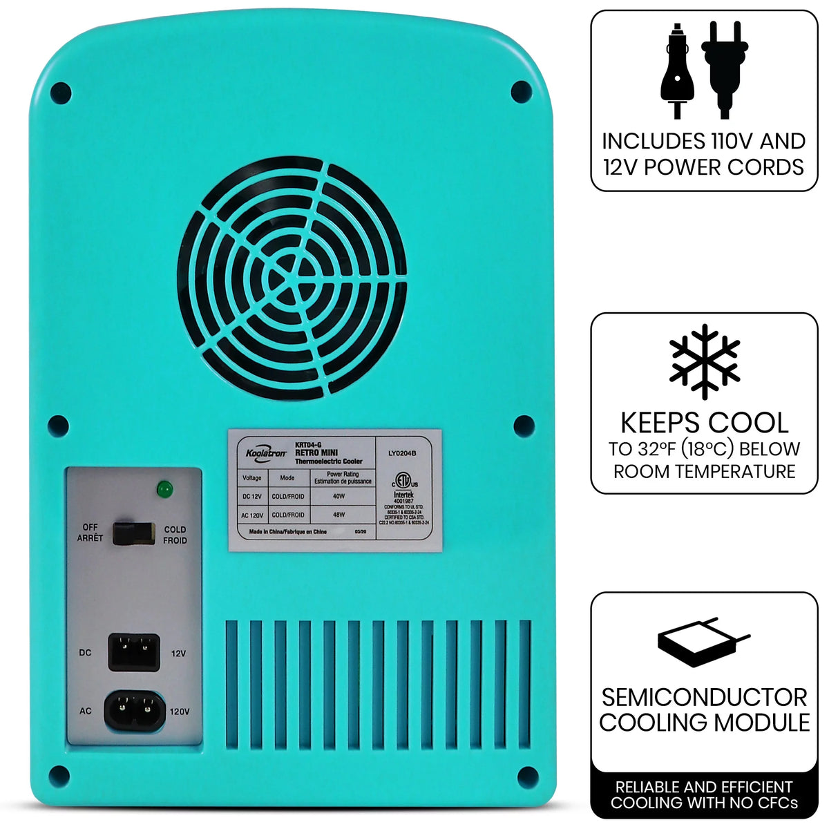 Aqua 4L Compact Mini Fridge I888
