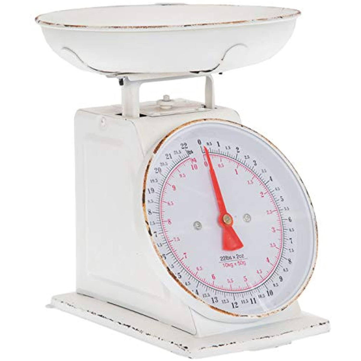 White Vintage Kitchen Scale O244668