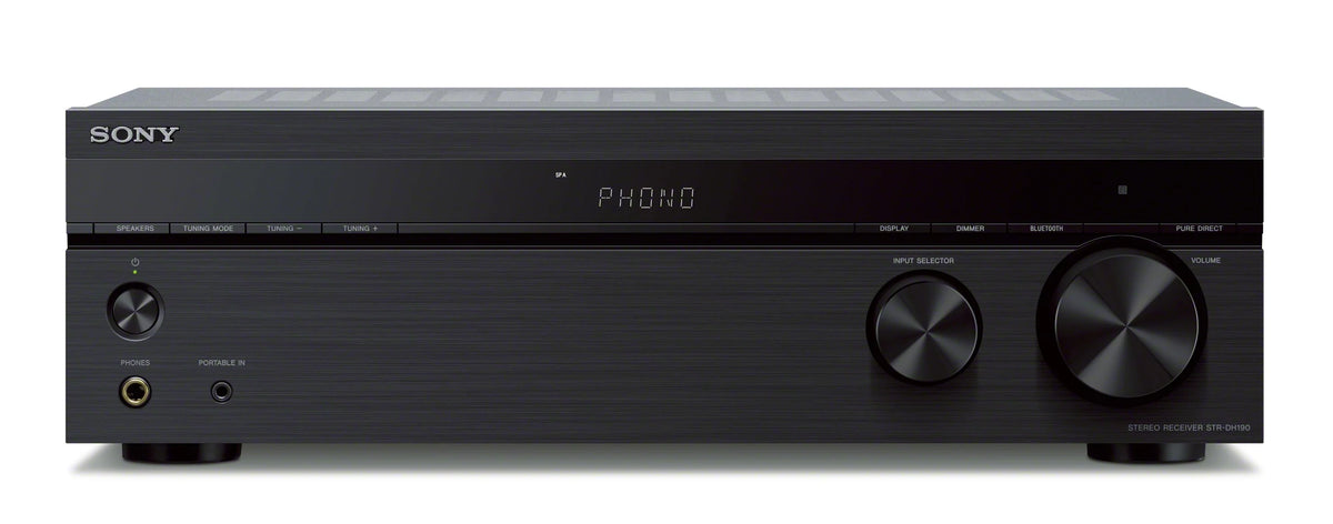 Stereo Receiver with Phono Input and Bluetooth Connectivity I730617