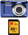 Blue Digital Camera with 16GB Card Bundle K479514