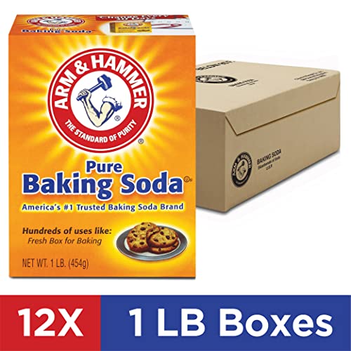 1 Pound Pack of 12 Baking Soda H3922