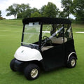 Black 3-Sided Fitted Golf Cart Cover B359766