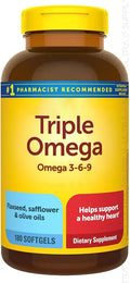 Fish-Free Omega 3-6-9 180 Count Y562