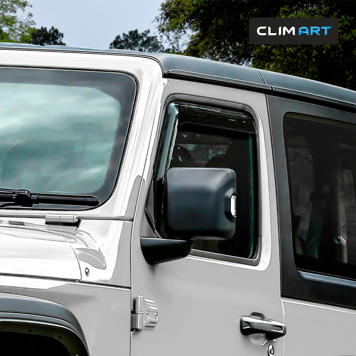 2 pcs Rain Guards for Jeep Wrangler JL G5945