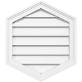 32x22W x 36x22H PVC Gable Vent L486