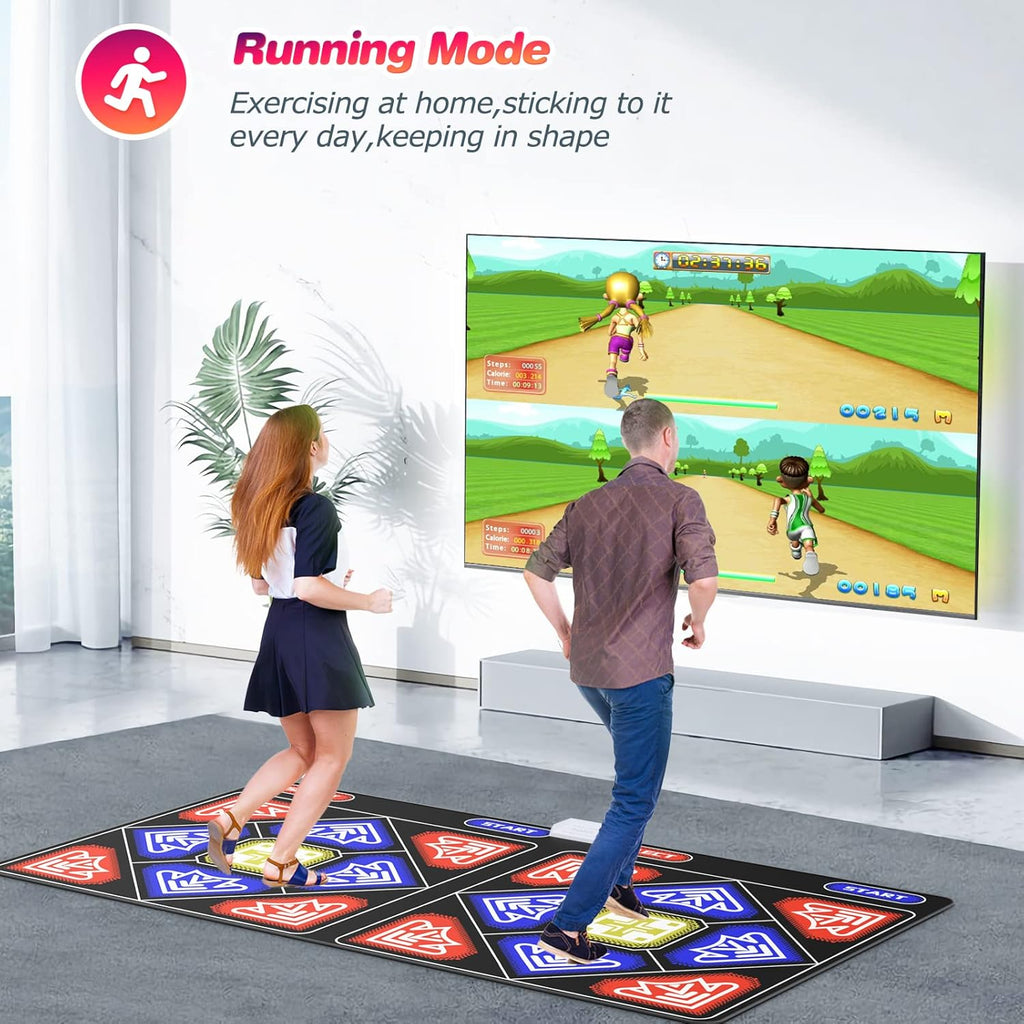 Wireless Electronic Musical Dance Floor Mats with Rechargeable Host & Remote Controller X3281