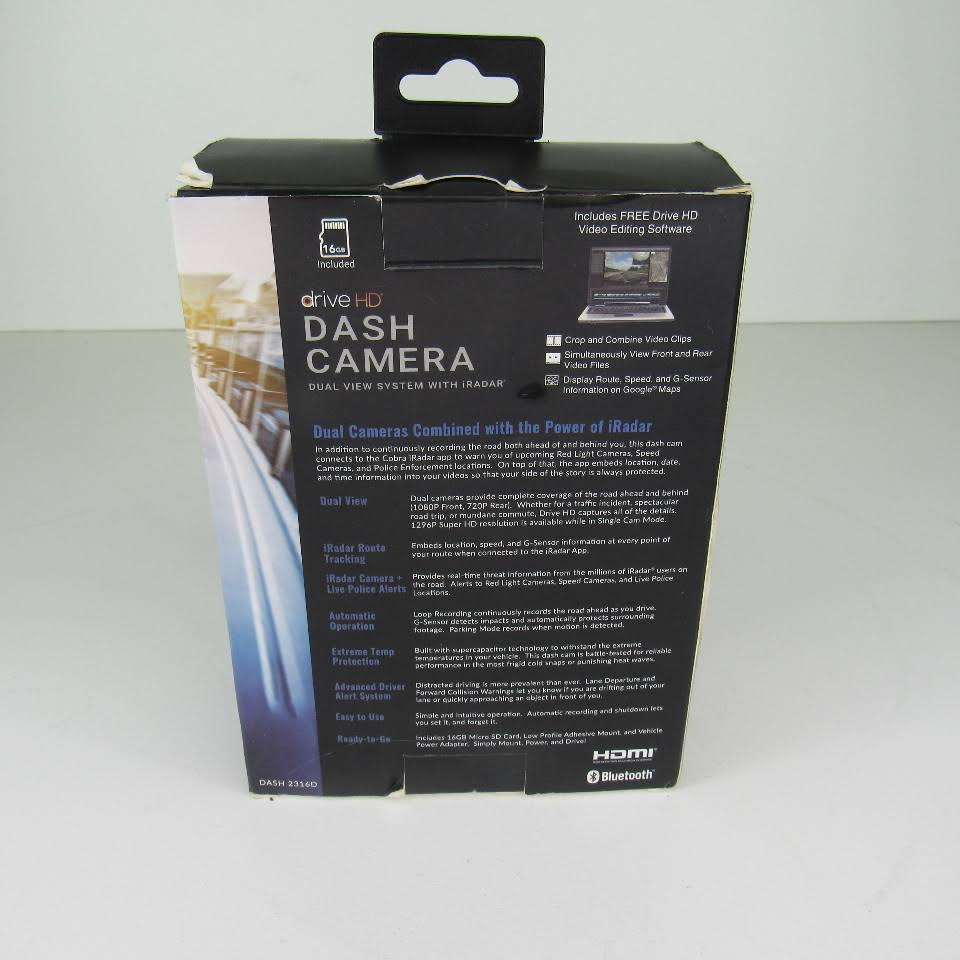 Dash Camera Dual System U523