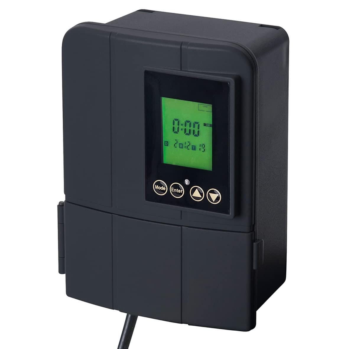200W Low Voltage Landscape Lighting Transformer with Timer Pack of 2 J2710