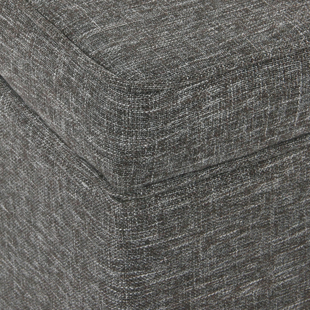 Slate Grey Medium Storage Ottoman J702