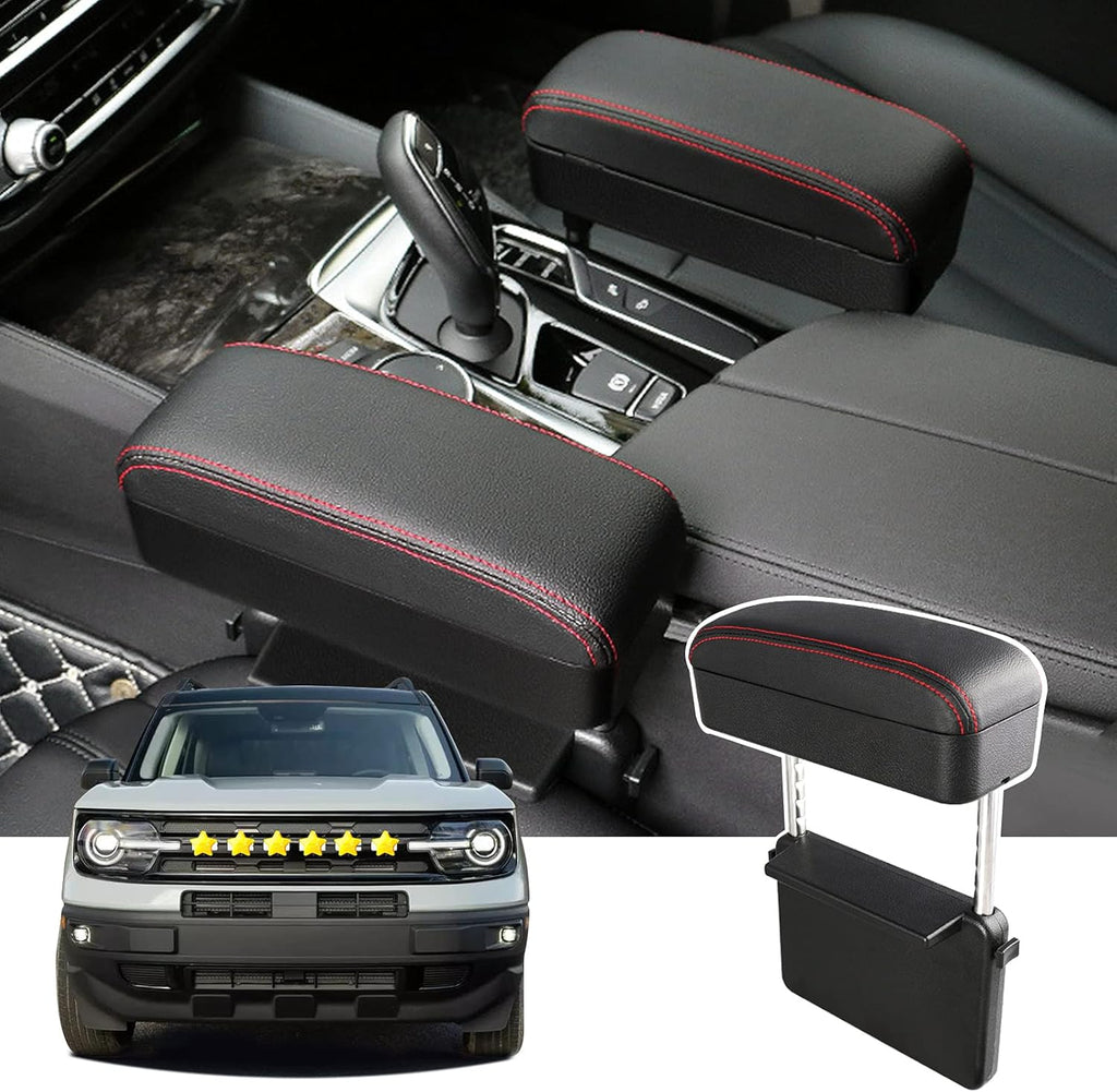 Brown Adjustable Height Armrest Pad Pack of 2 Q820813