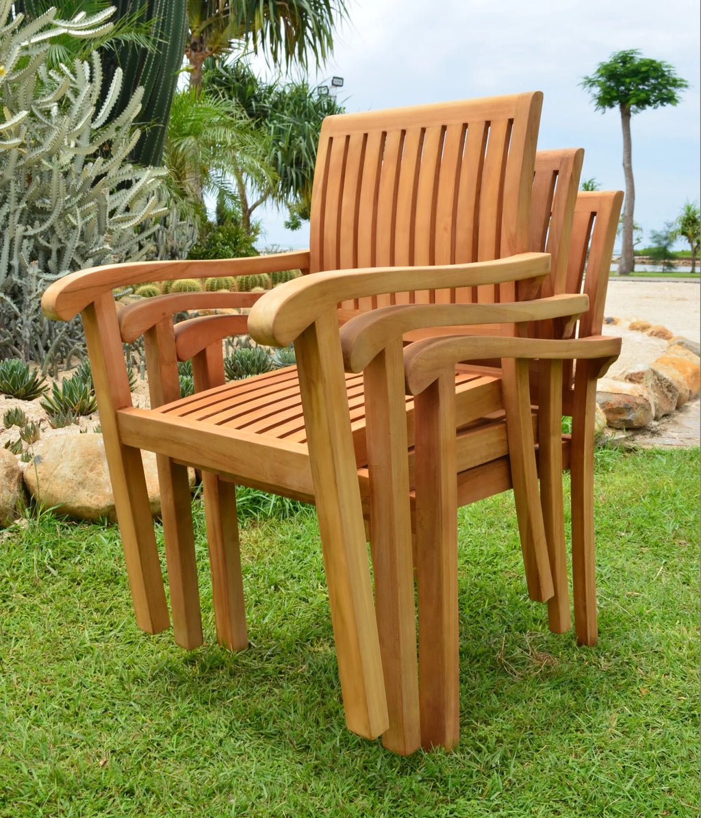 Teak Wood Outdoor Dining Chair K298727