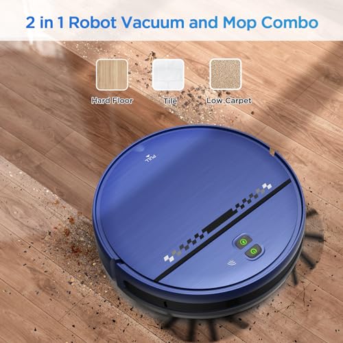 2-in-1 Robot Vacuum and Mop Combo M840195