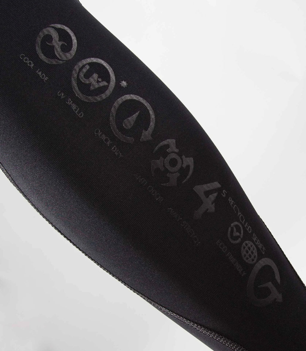 Black/Silver Compression Spats R222