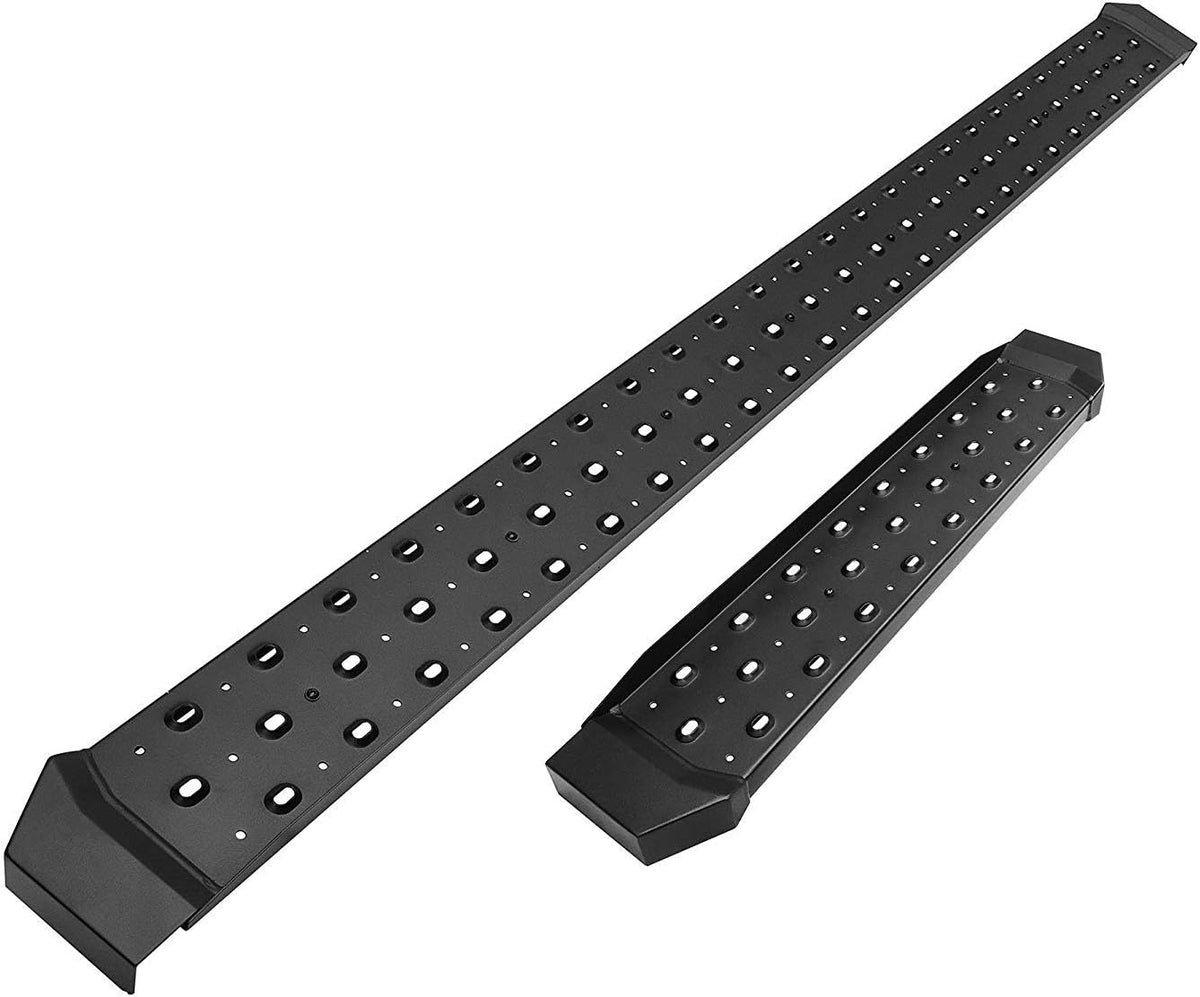 6.5" Steel Running Boards for RAM Promaster Van, Black Side Step Bars (2 Pieces) M625