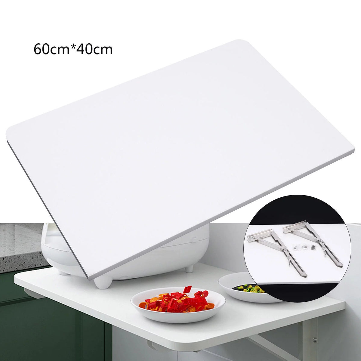 Wall Mount Floating Foldable Writing Table Computer Desk G560