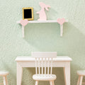 Mini Rabbit Rack Birch Dollhouse Shelf B106199