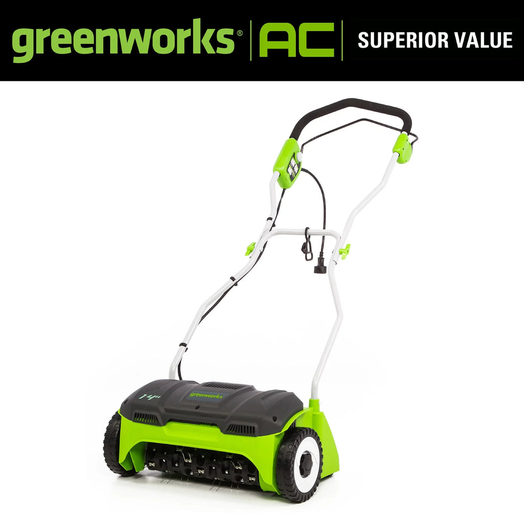 14 in. 10 Amp Corded Electric Dethatcher W142