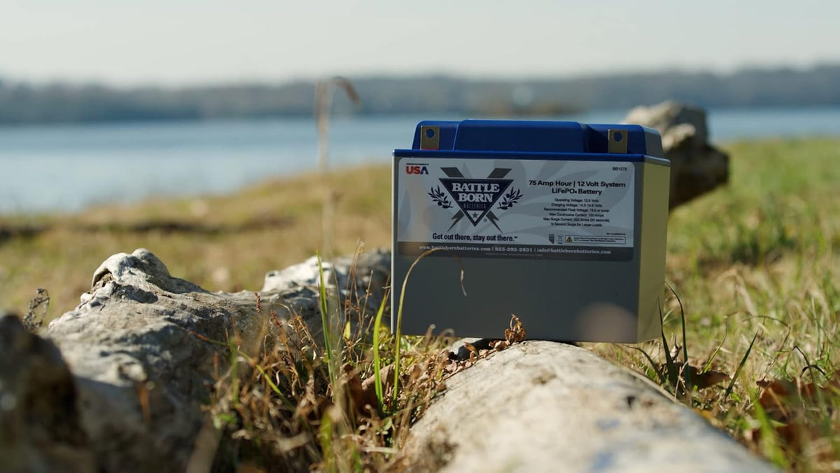 50 Ah 12V Group 24 LiFePO4 Deep Cycle Battery E288342