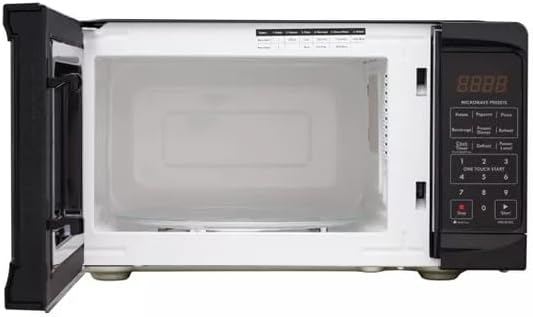 700 Watt 0.7 cu. ft. Microwave Oven with LED Digital Display - Black T2941