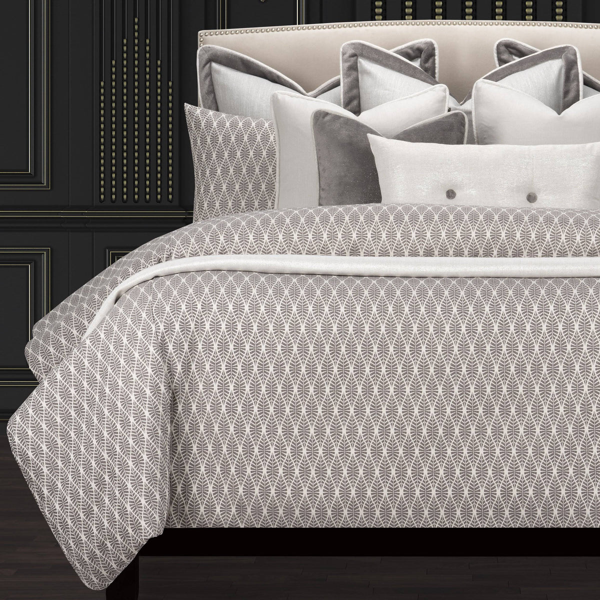 White California King Luxury Bedding Set L2980