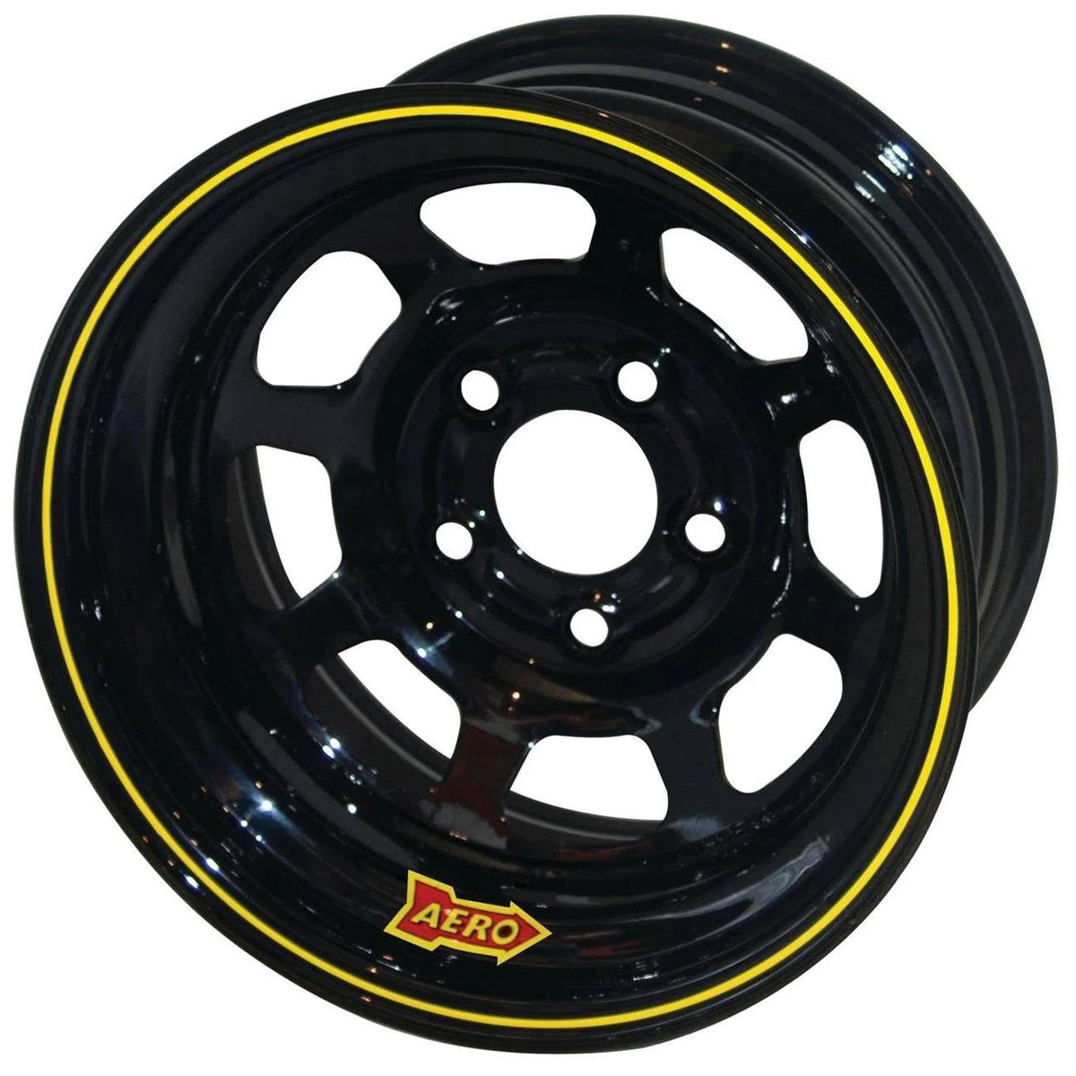 15x10 4in. 5.00 Black Aero Race Wheel J863571