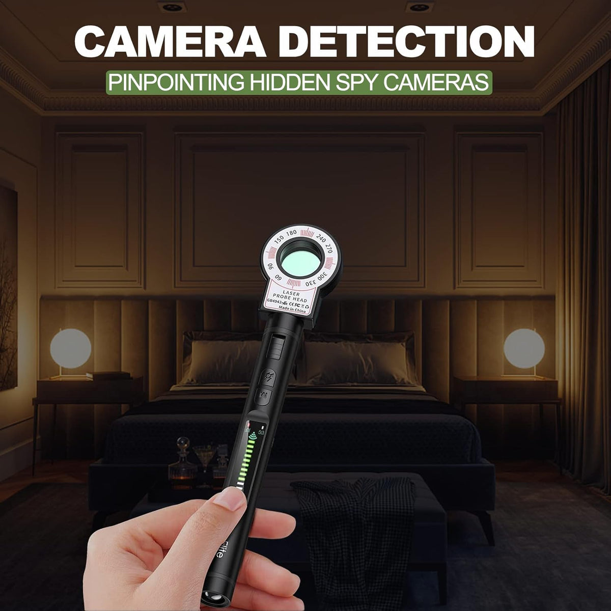 Pack of 2 RF Detector Bug Detector I6647