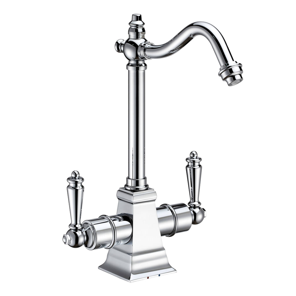 Point of Use Instant Hot/Cold Water Faucet with Traditional Spout V44023