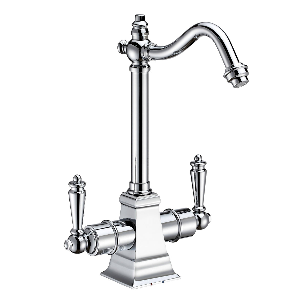 Point of Use Instant Hot/Cold Water Faucet with Traditional Spout V44023