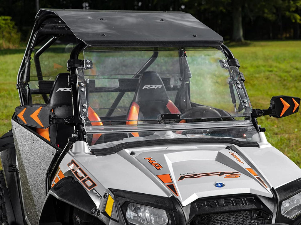 Scratch Resistant Flip Windshield, 1/4” Polycarbonate T83484