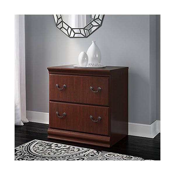 Harvest Cherry Lateral File Cabinet A3325