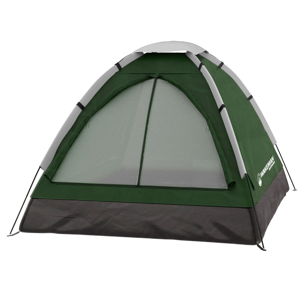 Green Two Person Camping Tent with Carry Bag R954743