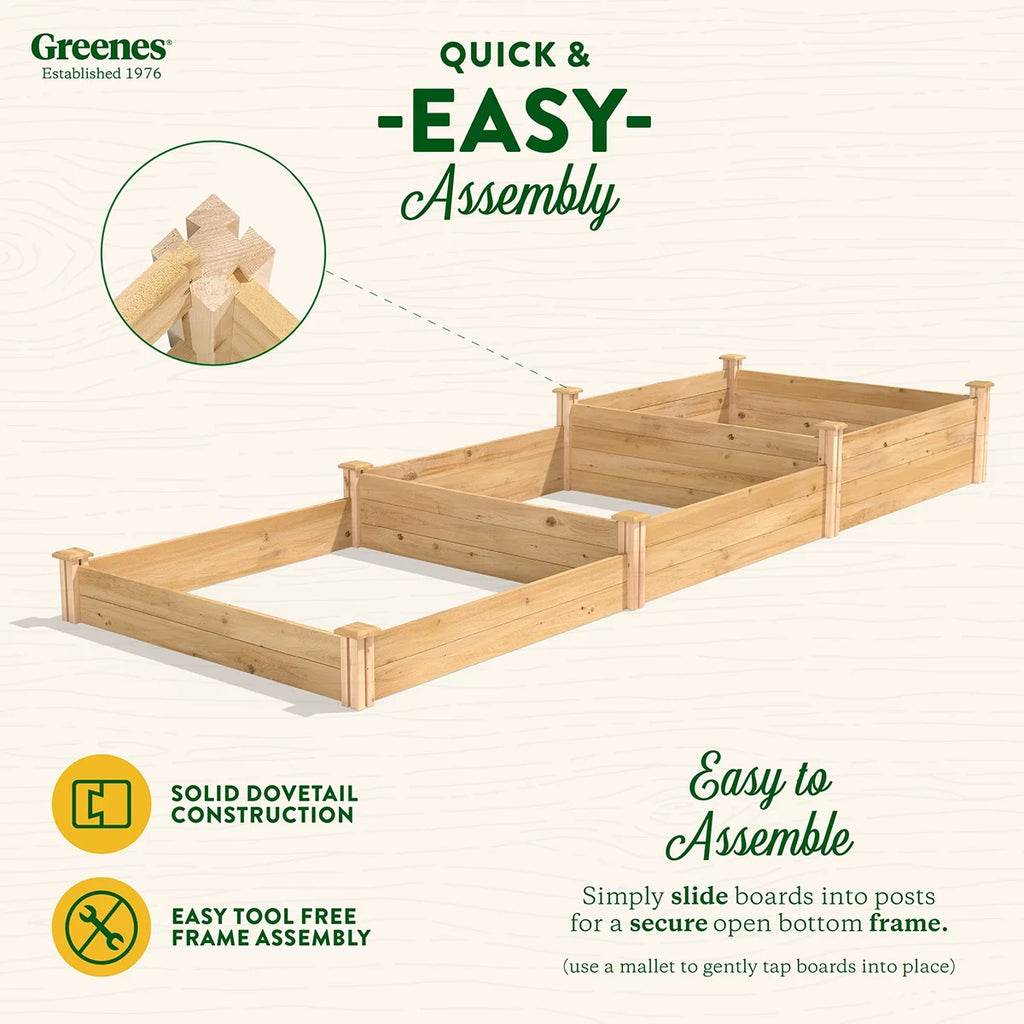 Cedar Raised Garden Bed G20919