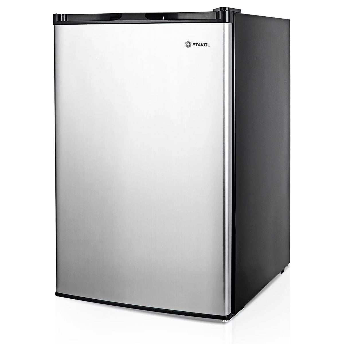 3 cu.ft. Compact Upright Freezer with Stainless Steel Door Q695