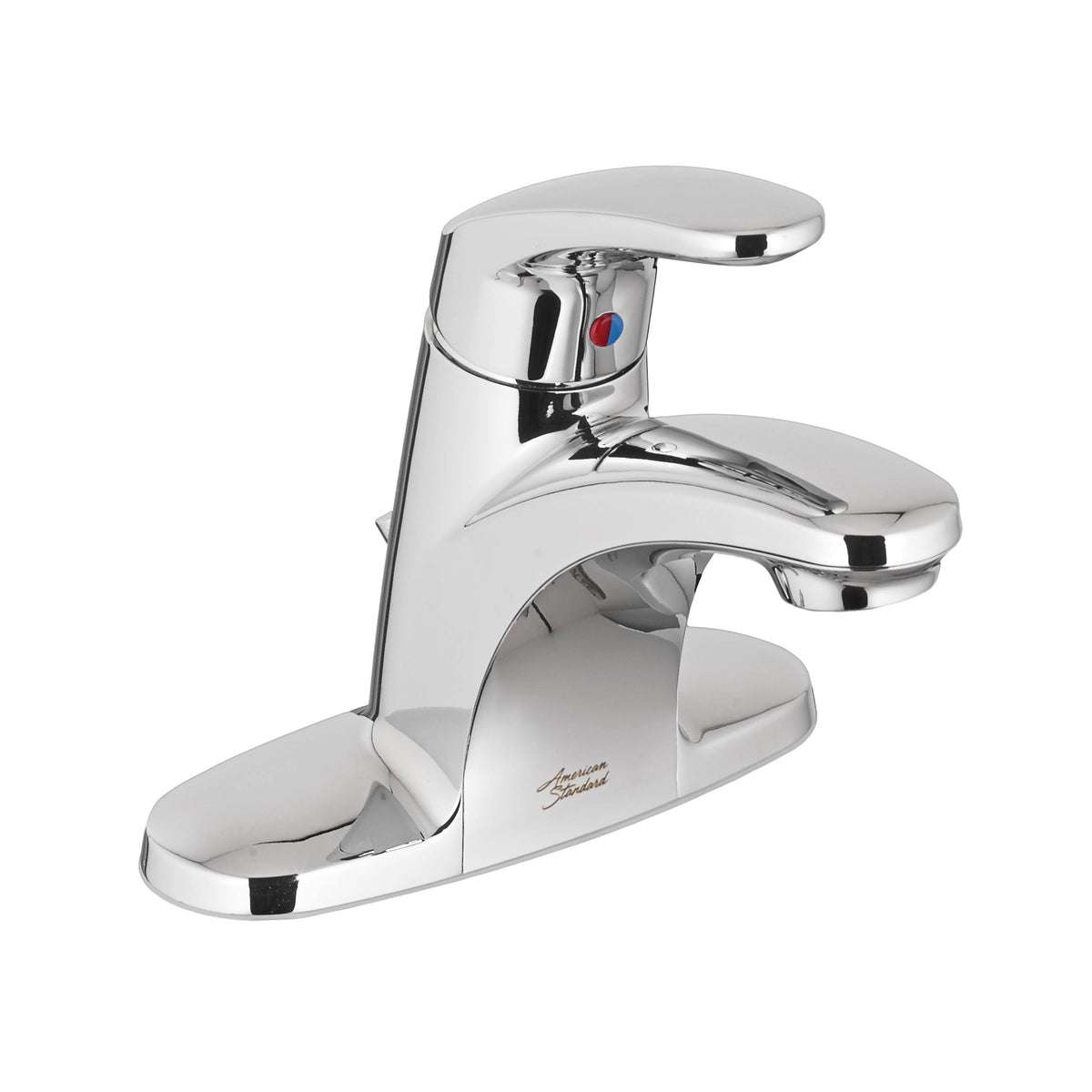 Polished Chrome Single-Handle Centerset Bathroom Faucet J6965
