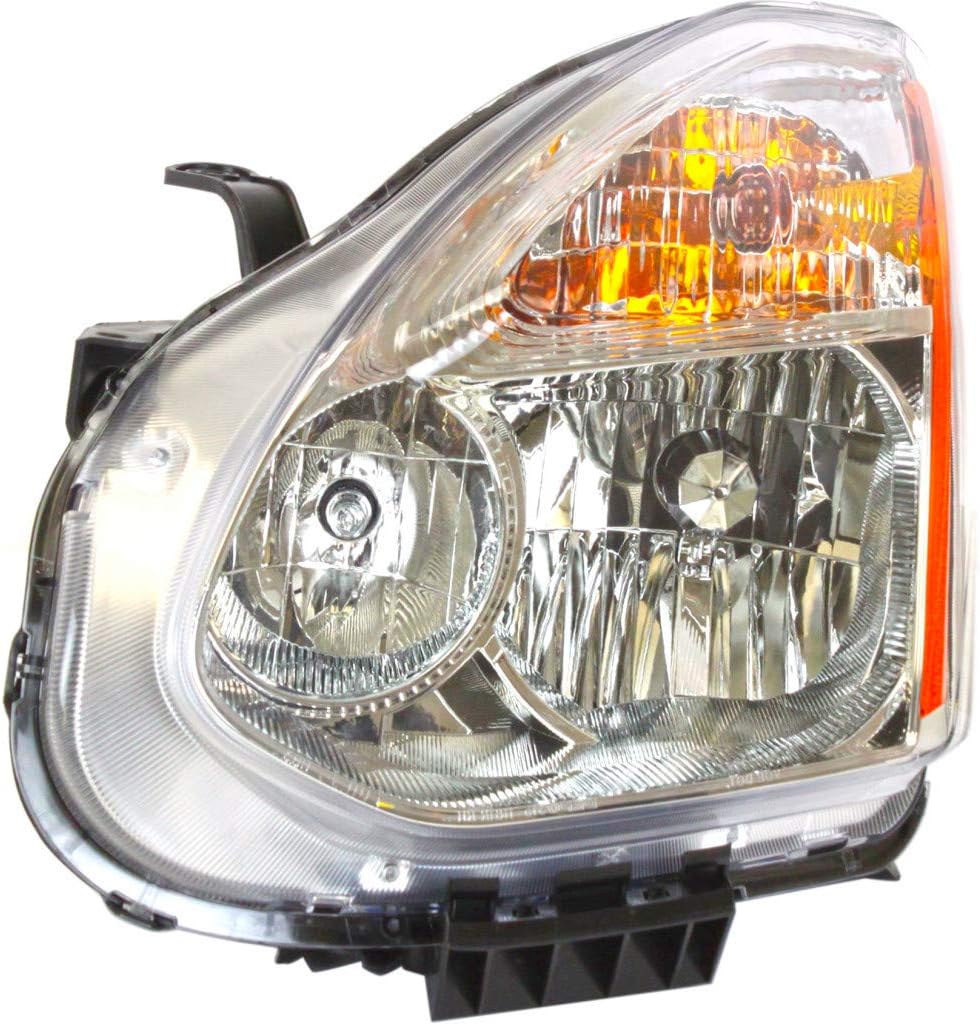 Headlight Assembly for Nissan Rogue 2013 Passenger Side Halogen O36075