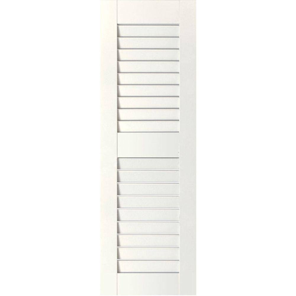 Primed Pine Louvered Shutters, Per Pair R308910