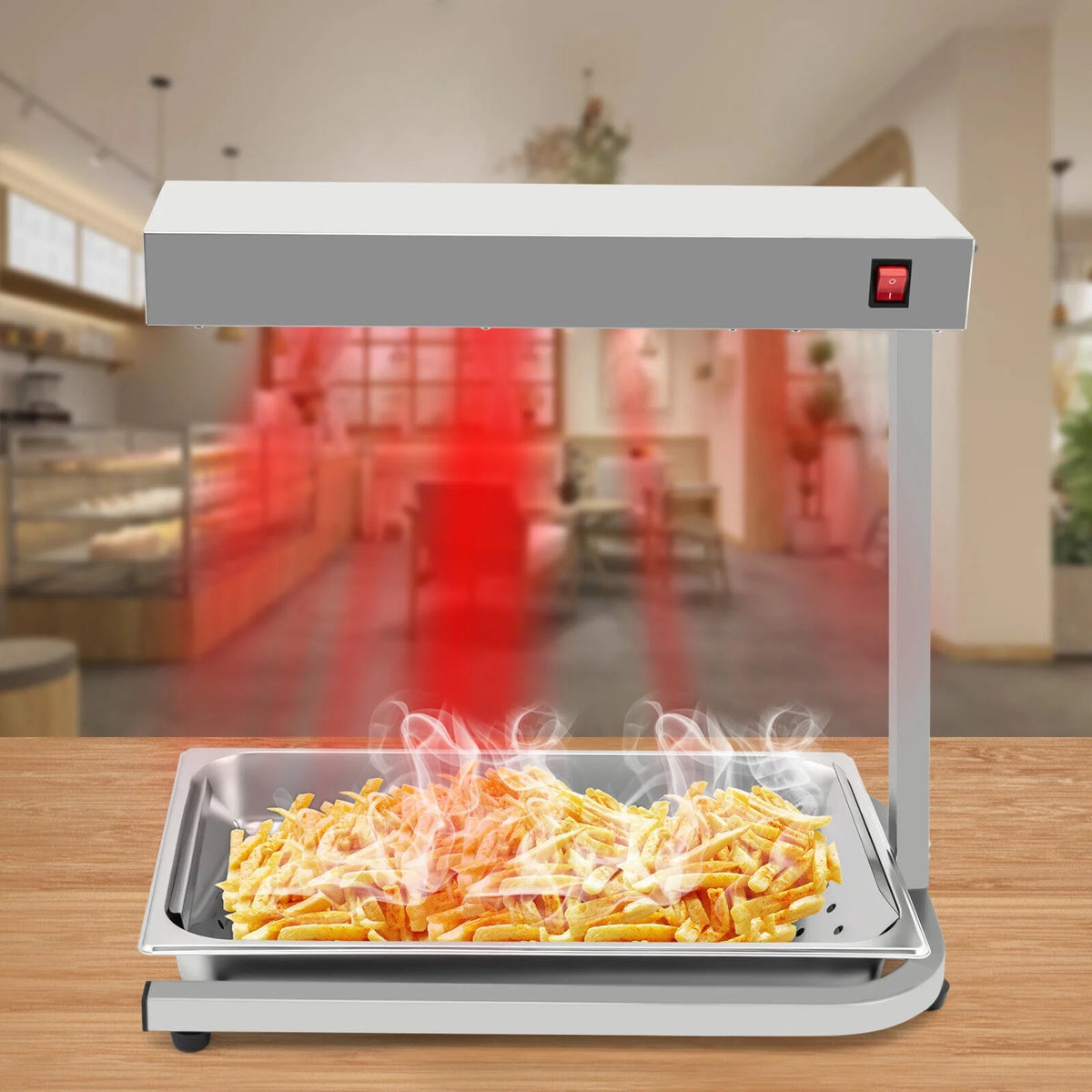 500W Infrared Heat Lamp Food Warmer X952
