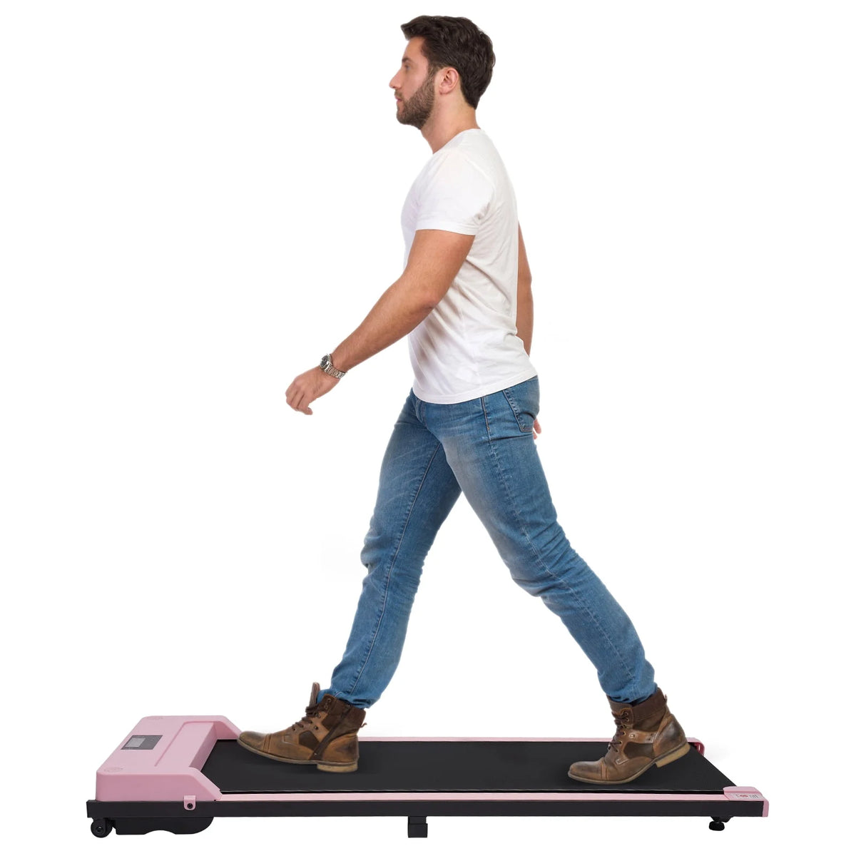 Under Desk Treadmill, 1.0 HP Portable Walking Treadmill A413059