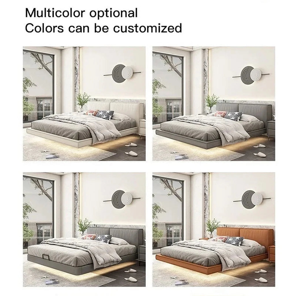 Leather Queen Bed Frame E162