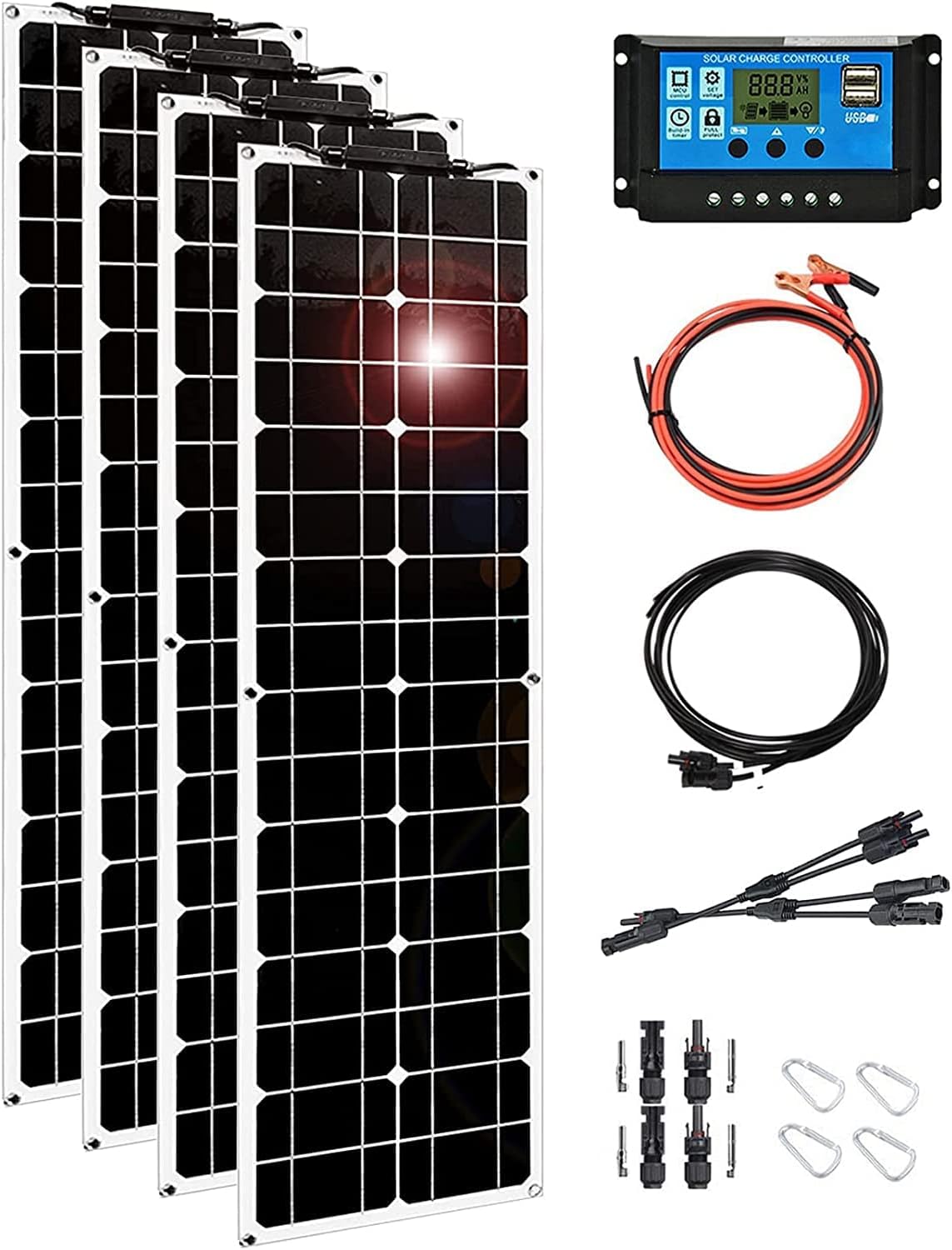 400 Watt Flexible Monocrystalline Bendable Solar Panel V312