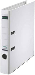 White Plastic Lever Arch File A4 U704